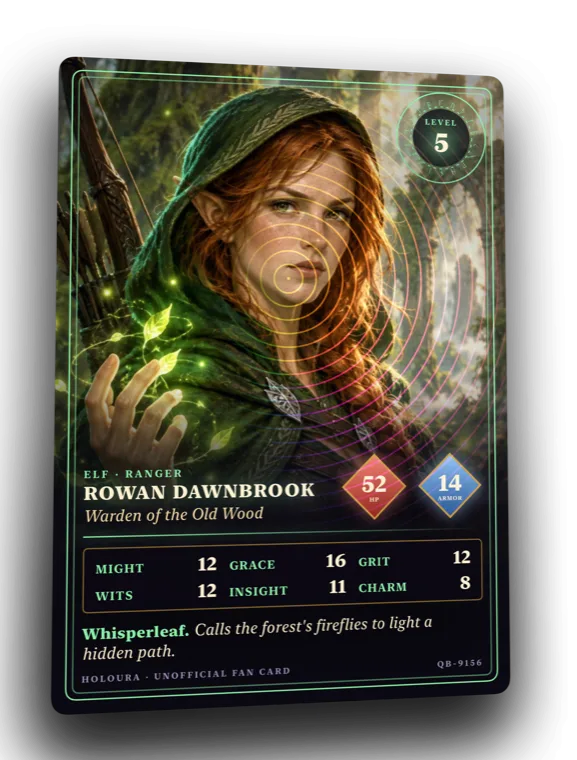 A Questbound card